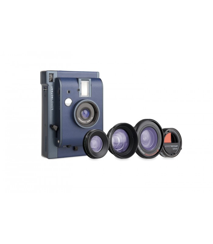 دوربین چاپ سریع Lomo مدل Instant به همراه کیت لنز طرح Reykjavik