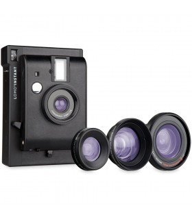 دوربین چاپ سریع Lomo مدل Instant به همراه کیت لنز - مشکی
