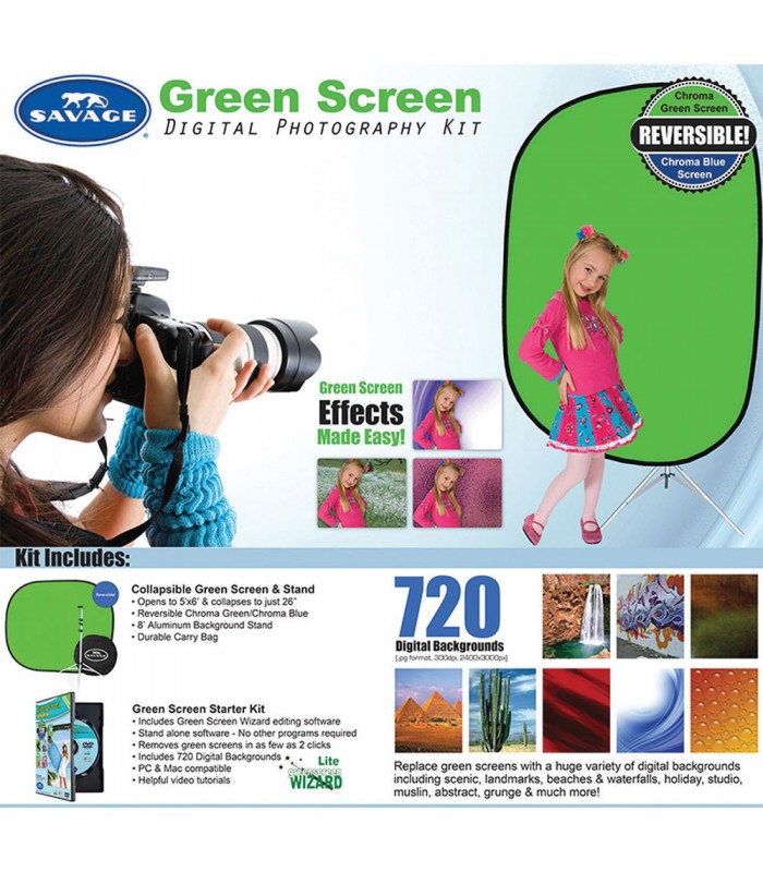 فون Chroma Key سبز Savage مدل DPK 100