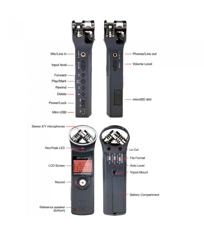 رکوردر ZOOM مدل H1