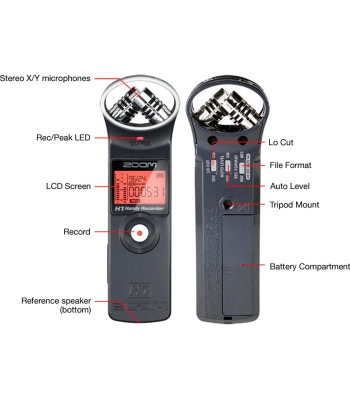 رکوردر ZOOM مدل H1