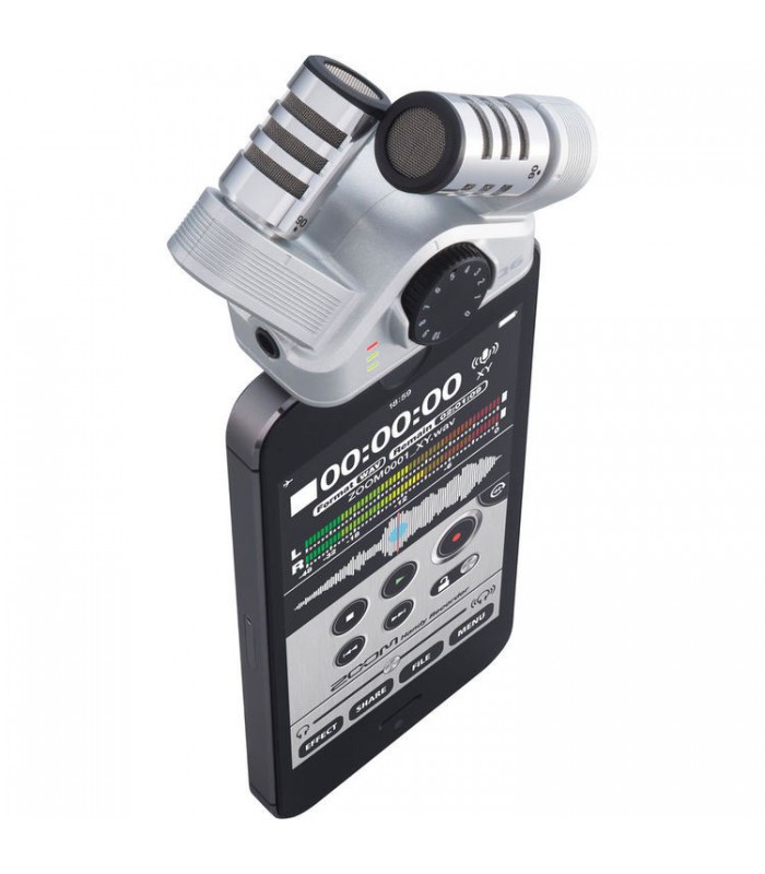 میکروفن استریو ZOOM برای iOS مدل iQ7