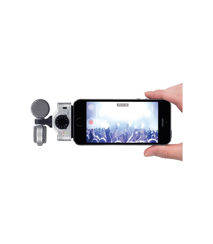 میکروفن استریو ZOOM برای iOS مدل iQ7