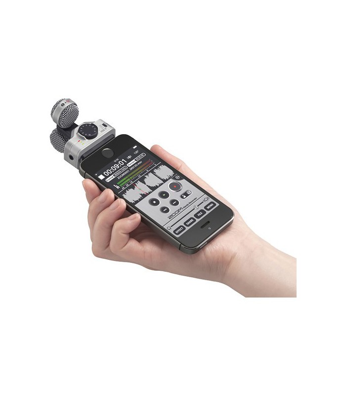 میکروفن استریو ZOOM برای iOS مدل iQ7