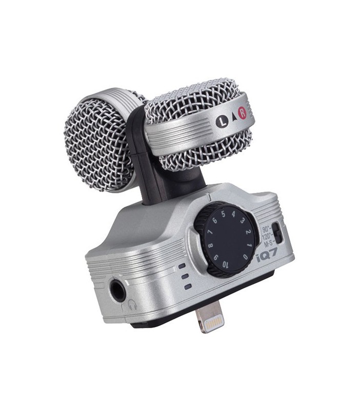 میکروفن استریو ZOOM برای iOS مدل iQ7