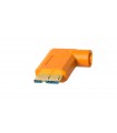 کابل TetherTools- تبدیل USB 3.0 به USB-B Right Angle