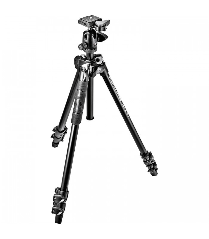 سه پایه Manfrotto مدل MK290LTA3-BHUS 290 به همراه بال هد
