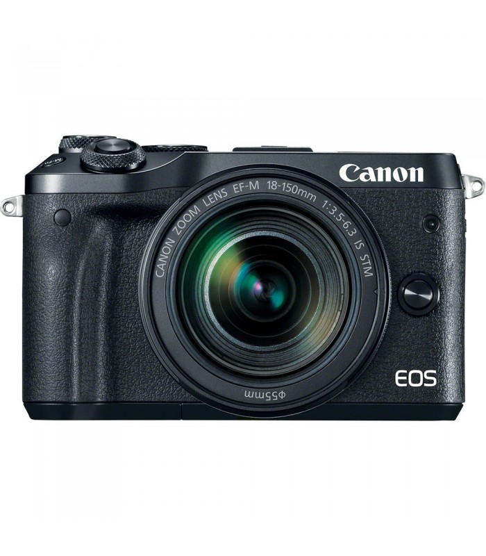 دوربین بدون آینه کانن مدل EOS M6 به همراه لنز EF-M 18-150mm f/3.5-6.3 IS STM