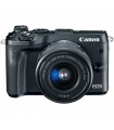 دوربین بدون آینه کانن مدل EOS M6 به همراه لنز EF-M 15-45mm IS STM