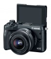 دوربین بدون آینه کانن مدل EOS M6 به همراه لنز 15-45mm IS STM