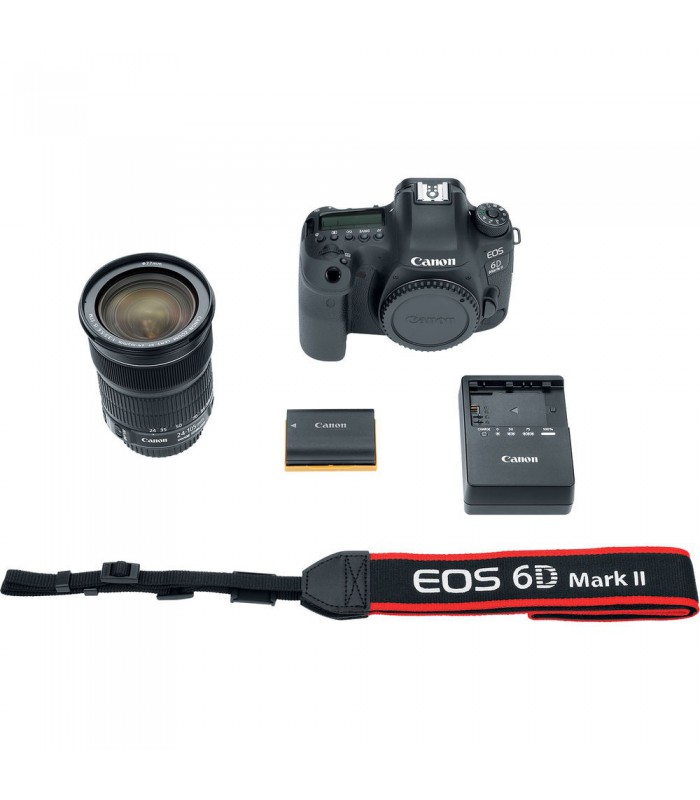 دوبین Canon مدل EOS 6D Mark II به همراه لنز EF EF 24-105mm f3.5-5.6 IS STM