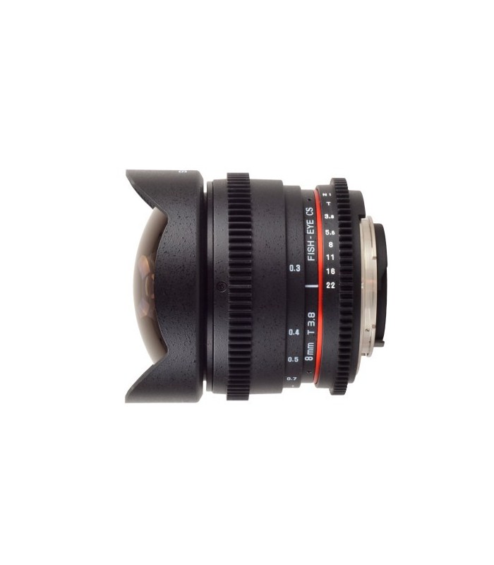 Samyang 8 mm T3.8 Fish-eye CS For Canon
