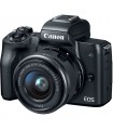 دوربین Canon مدل EOS M50 به همراه لنز EF-M 15-45mm f/3.5-6.3 IS STM