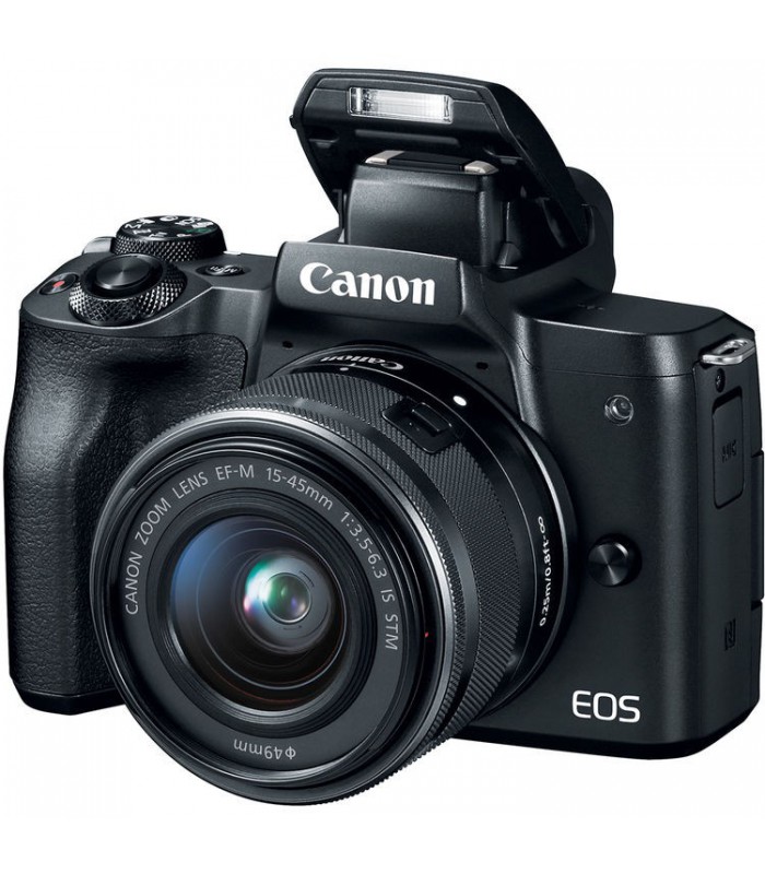 دوربین Canon مدل EOS M50 به همراه لنز EF-M 15-45mm f/3.5-6.3 IS STM