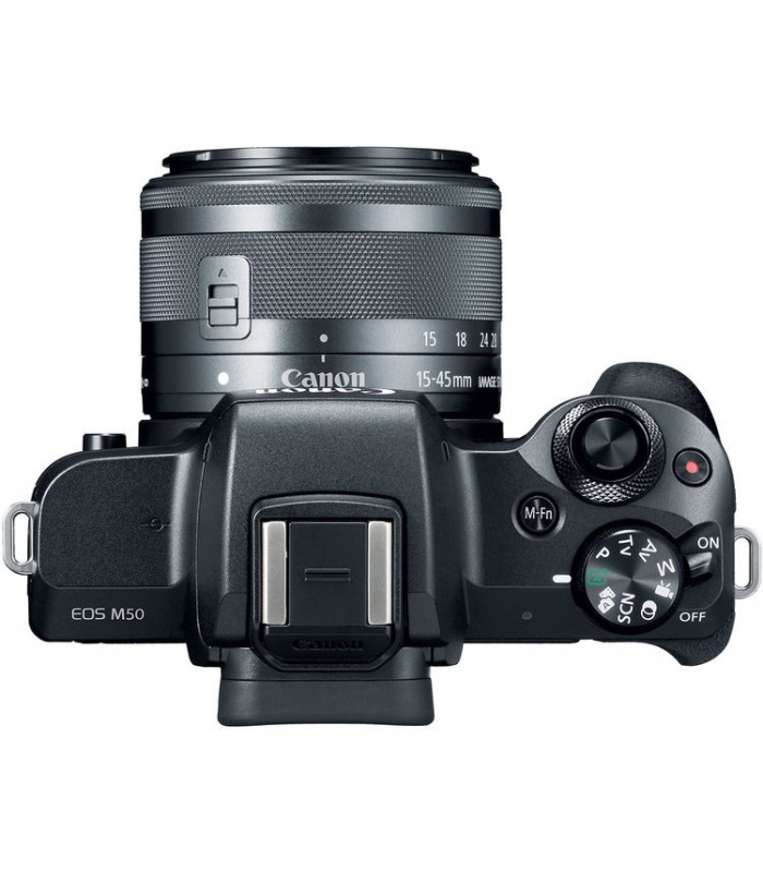 دوربین Canon مدل EOS M50 به همراه لنز EF-M 15-45mm f/3.5-6.3 IS STM