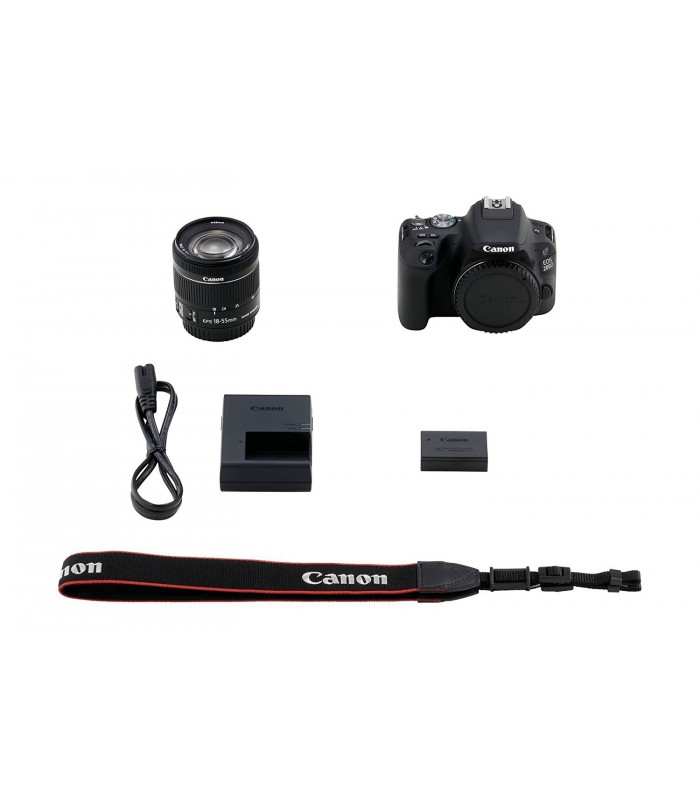 دوربین Canon مدل 200D به همراه لنز EF-S 18-55mm IS STM