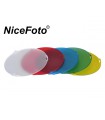 فیلتر رنگی Nice Foto SN-518 برای کاسه استاندارد