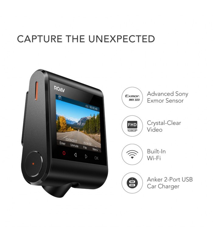 دوربین ماشین انکر مدل DashCam C1