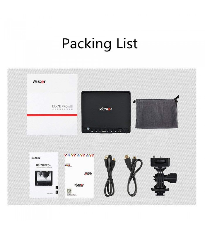 مانیتور پرتابل Viltrox مدل DC-70 Pro 4K