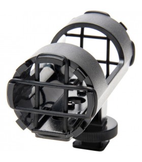 نگهدارنده و لرزشگیر میکروفن شات گان Azden مدل SMH-1 برای اتصال به کفشک دوربین