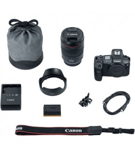 دوربین بدون آینه کانن مدل canon EOS R به همراه لنز EF 24-105mm