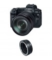 دوربین بدون آینه کانن مدل Canon EOS R به همراه لنز EF 24-105mm و مبدل EF-EOS R