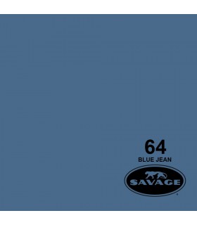 فون کاغذی  SAVAGE کد رنگی ‌Blue Jean 64-12