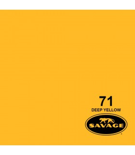 فون کاغذی  SAVAGE کد رنگی ‌Deep Yellow 71-12