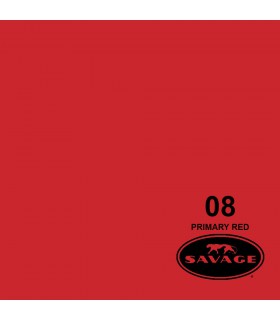 فون کاغذی  SAVAGE کد رنگی ‌Primary Red 08-12