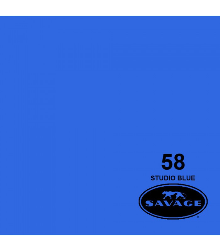فون کاغذی  SAVAGE کد رنگی ‌Studio Blue 58-12