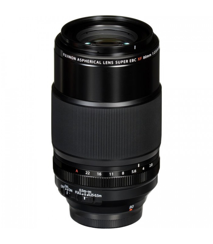 لنز ماکروی دست دوم Fuji مدل Fujifilm XF 80mm f2.8 R LM OIS WR