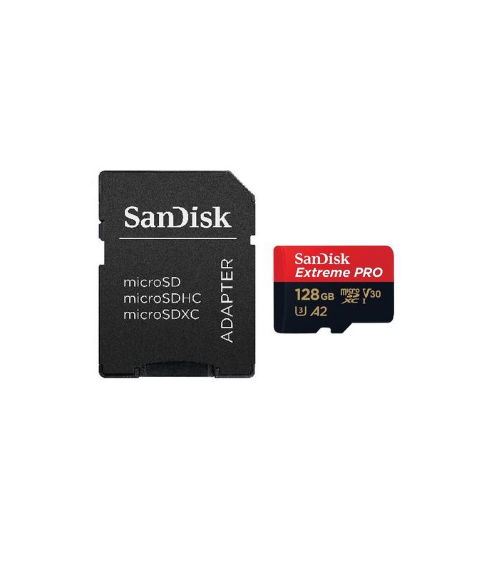 کارت حافظه سن دیسک مدل Sandisk 128GB Extreme Pro MicroSDXC UHS-I V30