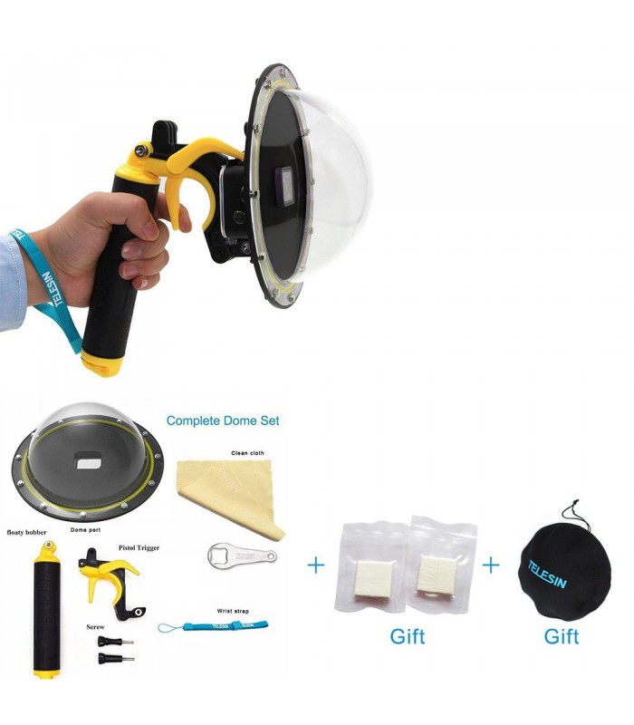 کیس ضد آب گوپرو Telesin 6" Dome Port برای عکاسی زیر آب