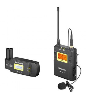 کیت میکروفن بی سیم سارامونیک مدل Saramonic UwMic9 همراه با گیرنده Plug-In