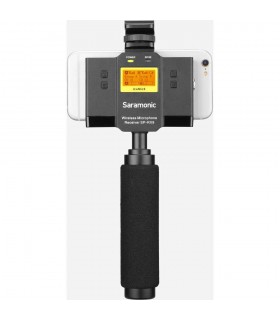 گیرنده و میکسر دو کاناله بی سیم سارامونیک مدل Saramonic SP-RX9 مخصوص صدابرداری با موبایل