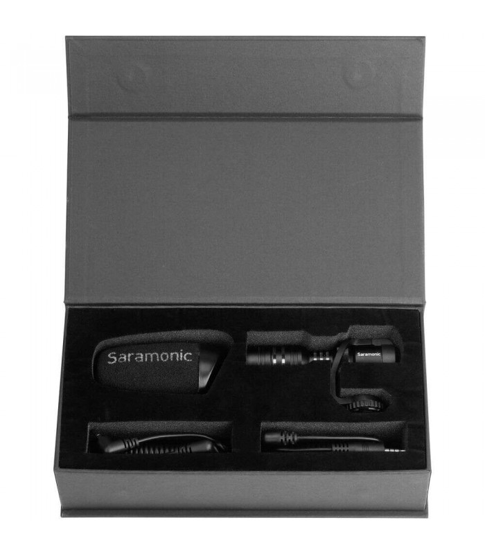میکروفن شات گان سارامونیک مدل Saramonic Vmic Mini برای دوربین و موبایل