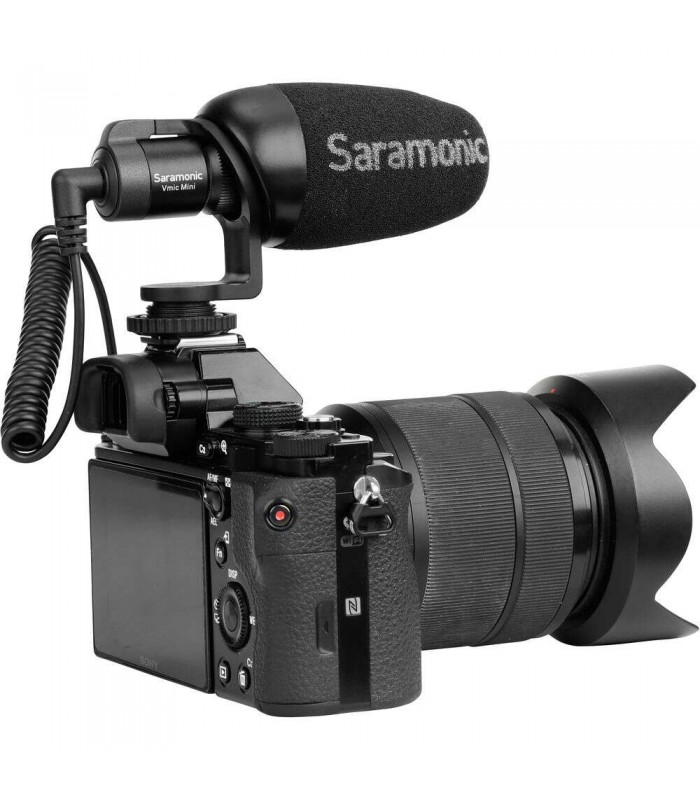 میکروفن شات گان سارامونیک مدل Saramonic Vmic Mini برای دوربین و موبایل