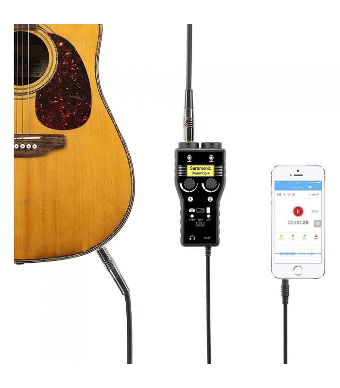 میکسر صدا سارامونیک مدل Saramonic SmartRig+