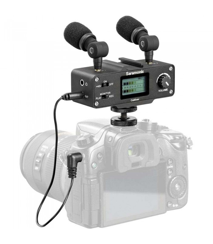 کیت میکروفن سارامونیک مدل Saramonic CaMixer