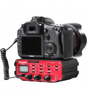 قیمت و خرید آداپتور صدا سارامونیک مدل Saramonic SR-AX107 مخصوص دوربین های DSLR - فروشگاه پیکسل