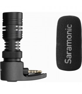میکروفن موبایل سارامونیک مدل Saramonic SmartMic+ با جک ۳.۵ میلی متری