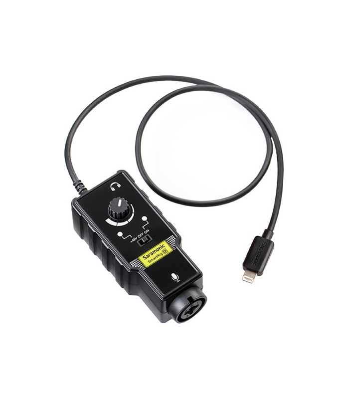 آداپتور گیتار و میکروفن سارامونیک مدل Saramonic SmartRig DI با درگاه لایتنینگ