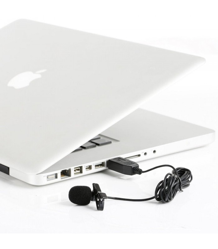 میکروفن یقه ای سارامونیک مدل Saramonic SR-ULM5 مناسب برای کامپیوتر