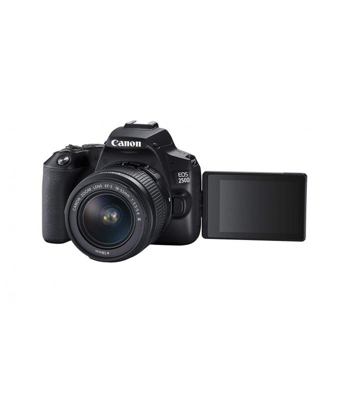 دوربین Canon مدل 250D همراه لنز  EF-S 18-55mm DC III
