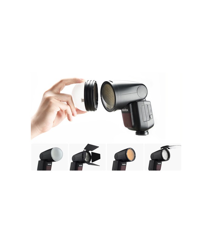 فلاش رودوربینی Godox مدل V1 مناسب برای سونی