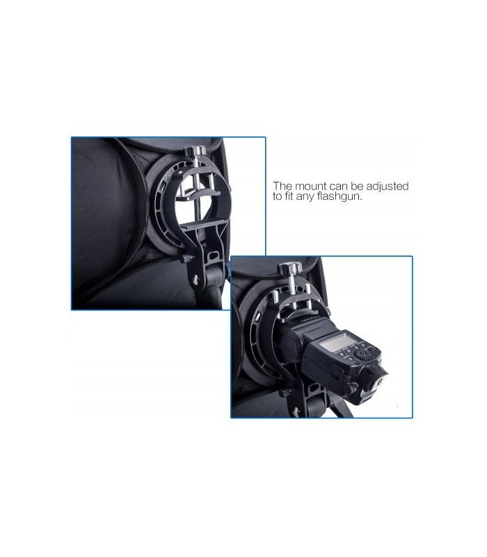 کیت سافت باکس اسپیدلایت Life of Photo سایز ۶۰x۶۰