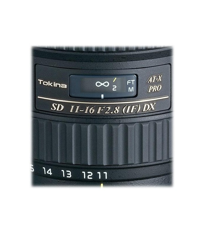Tokina 11-16mm f2.8 AT-X 116 Pro DX Autofocus Lens-Canon Mount