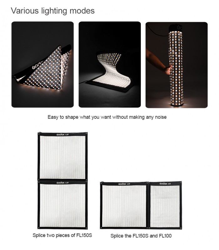 نور LED انعطاف پذیر Godox مدل FL100