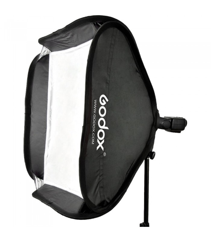 کیت سافت باکس فلاش رودوربینی Godox مدل S-Type سایز ۴۰x۴۰ سانتیمتر