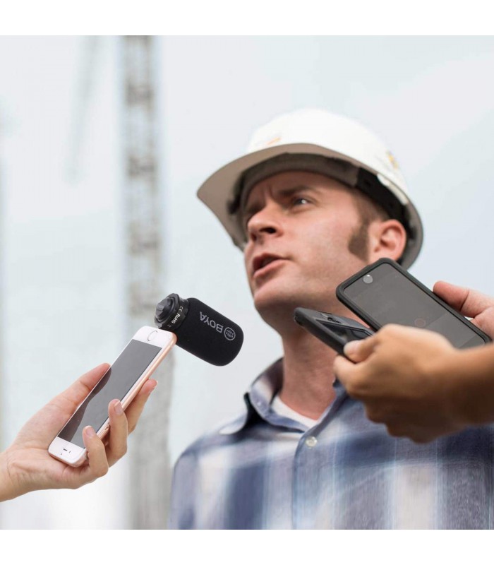 میکروفن موبایل بویا مدل BY-DM200 با جک لایتنینگ